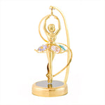 Gold Revolving Ballerina Figurine