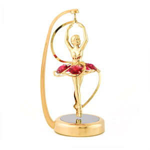 Gold Revolving Ballerina Figurine