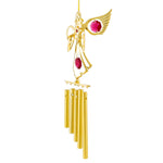 Angel Holding Heart Wind Chime